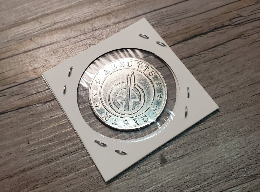 Vintage Abbotts Magic Co. Magician Trick Coin Gimmick Magic Prop Memorabilia