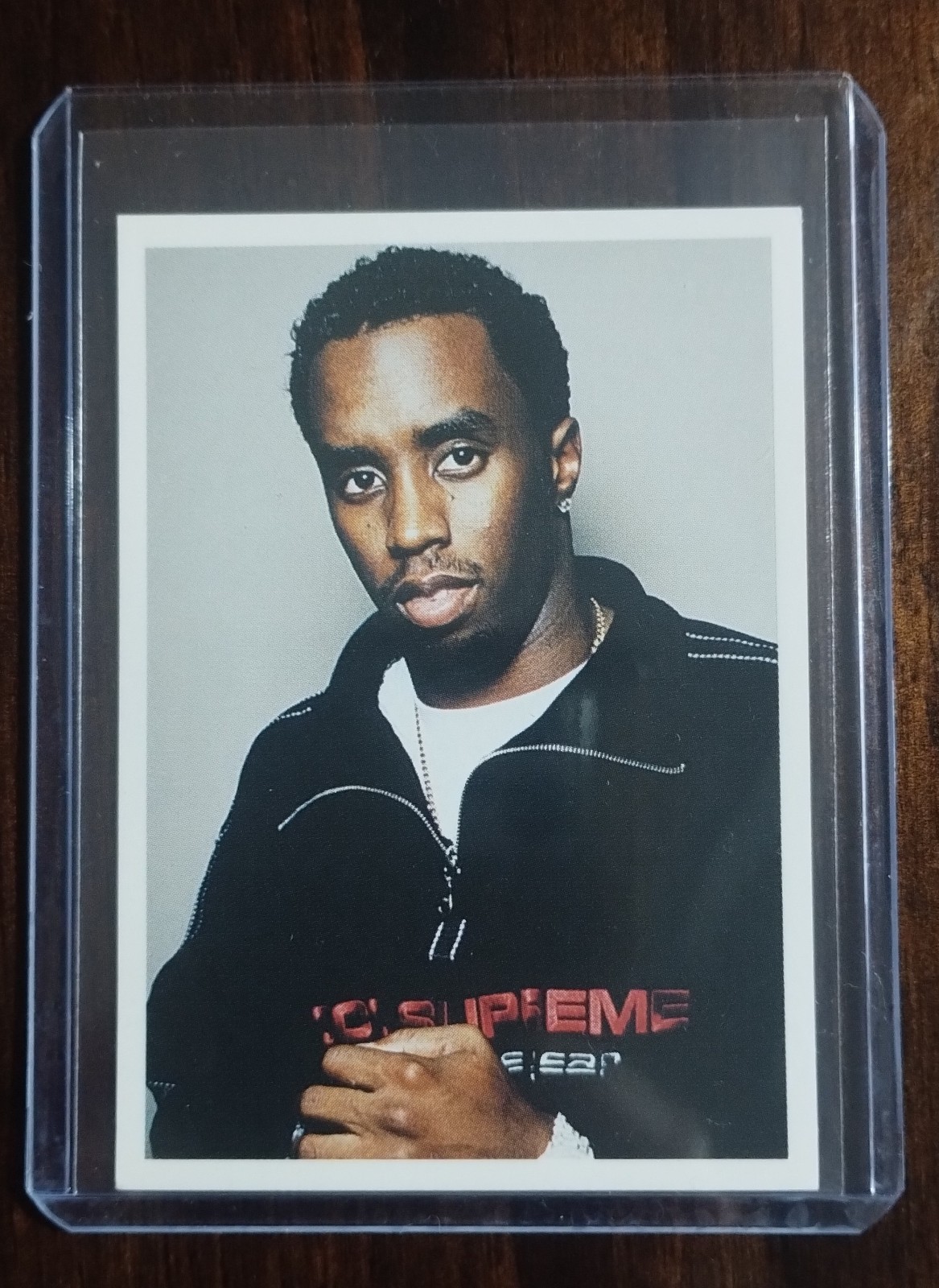 RARE 1998 Panini Puff Daddy Diddy #107 Sticker Planet Pop 98 Back Variant