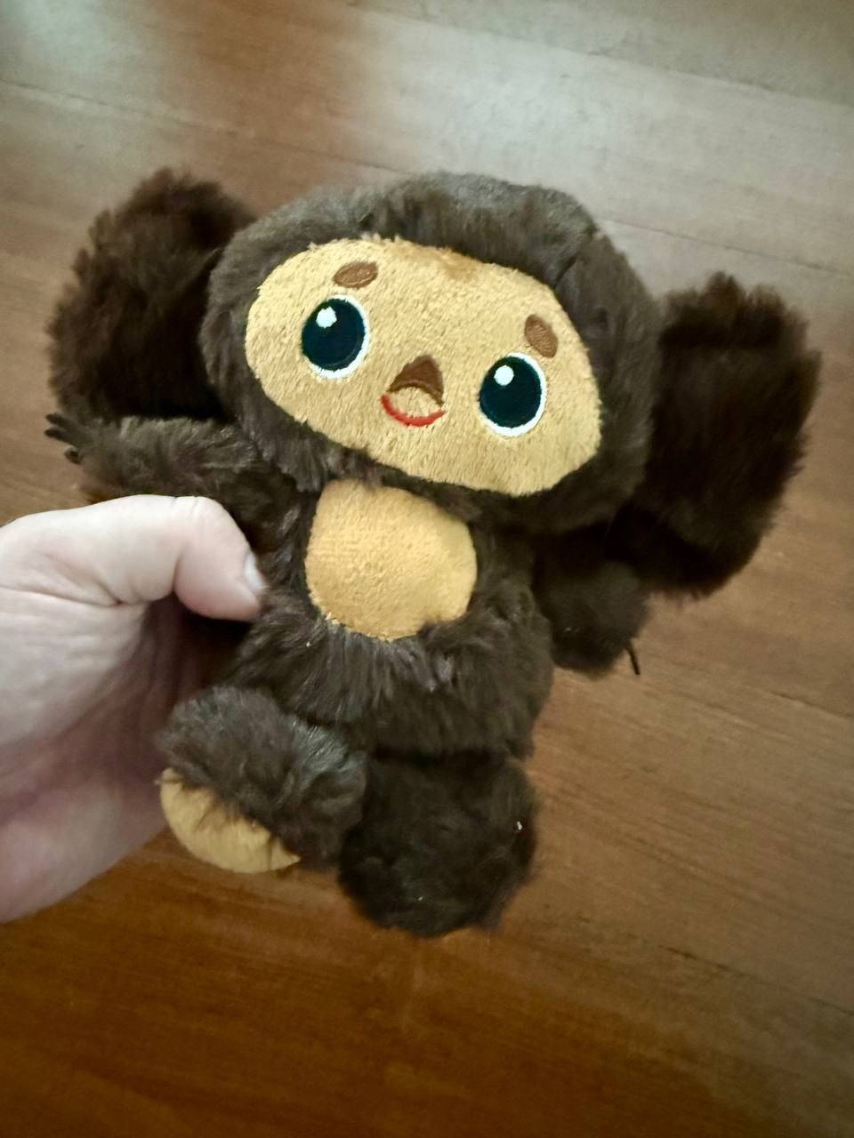 Cheburashka Plush Toy - Height 17cm - Soviet Cartoon Character