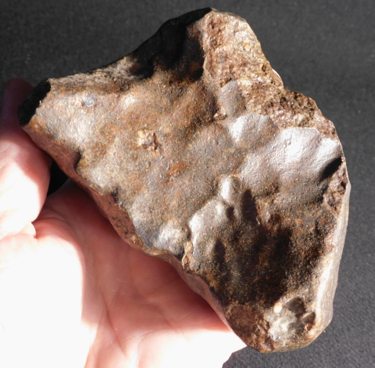 DEEP Regmaglypts Big 100% Natural Stony N.W.A. METEORITE Libya 772gr
