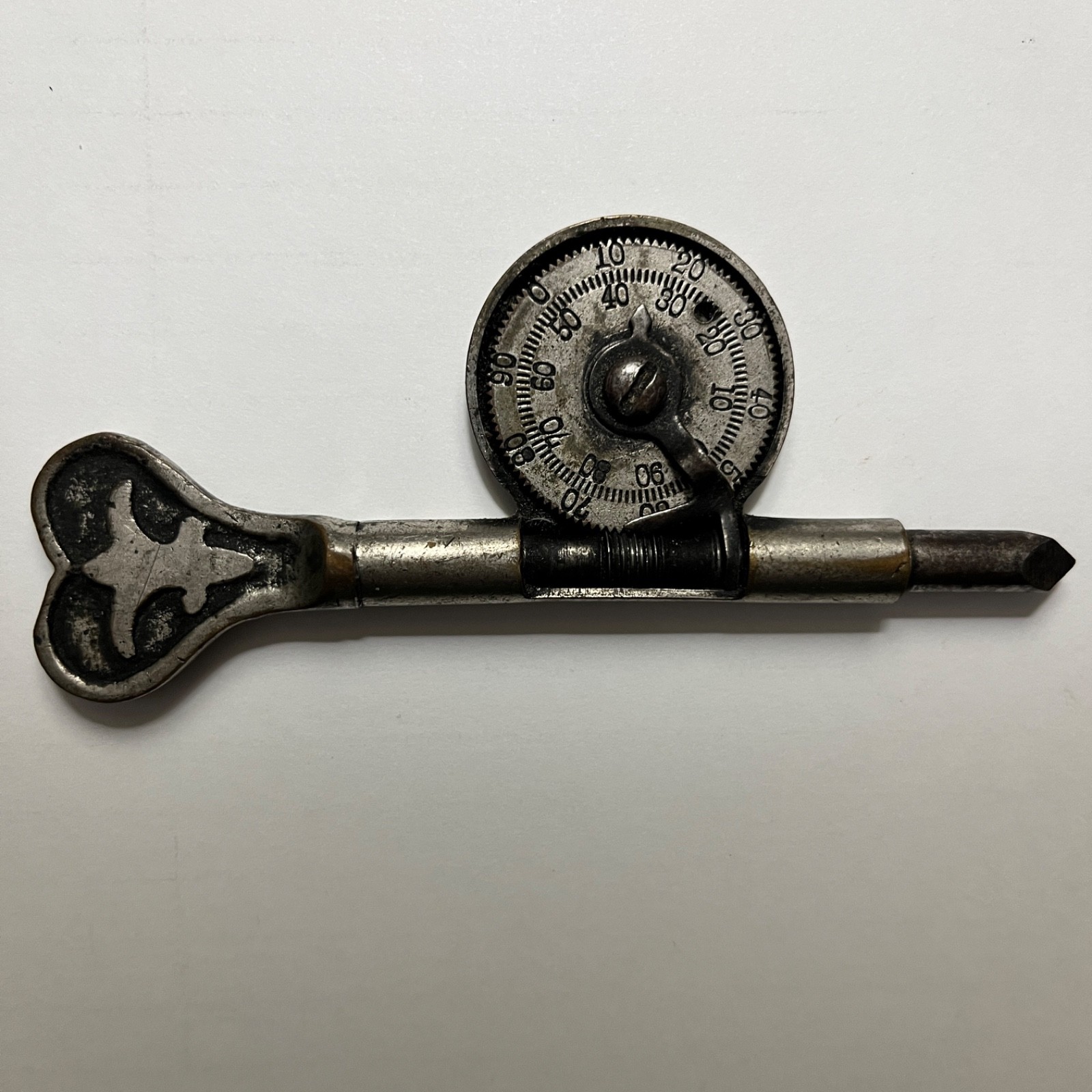 Patented Antique William Lang Speed Indicator U.S. Patent 268,107 (Nov 28, 1882) Patented Antique William Lang Speed Indicator U.S. Patent 268,107 (Nov 28, 1882)
