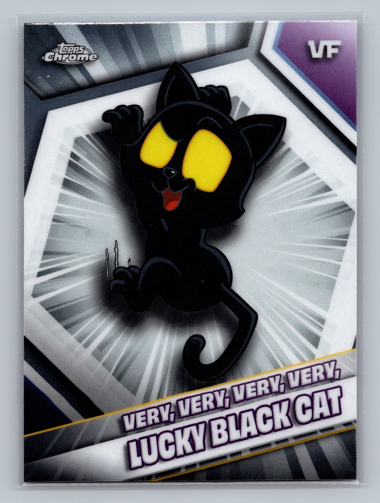 2026 Topps Chrome VeeFriends Very, Very, Very, Very, Lucky Black Cat 55 2026 Topps Chrome VeeFriends Very, Very, Very, Very, Lucky Black Cat 55