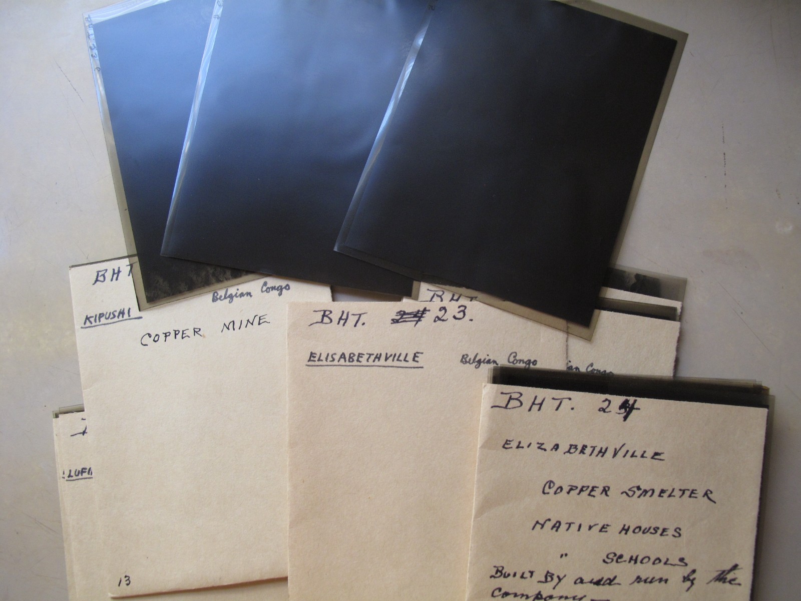 1937 BELGIAN CONGO, Africa 30 Film 4x5  Negative Historic Photo Lot
