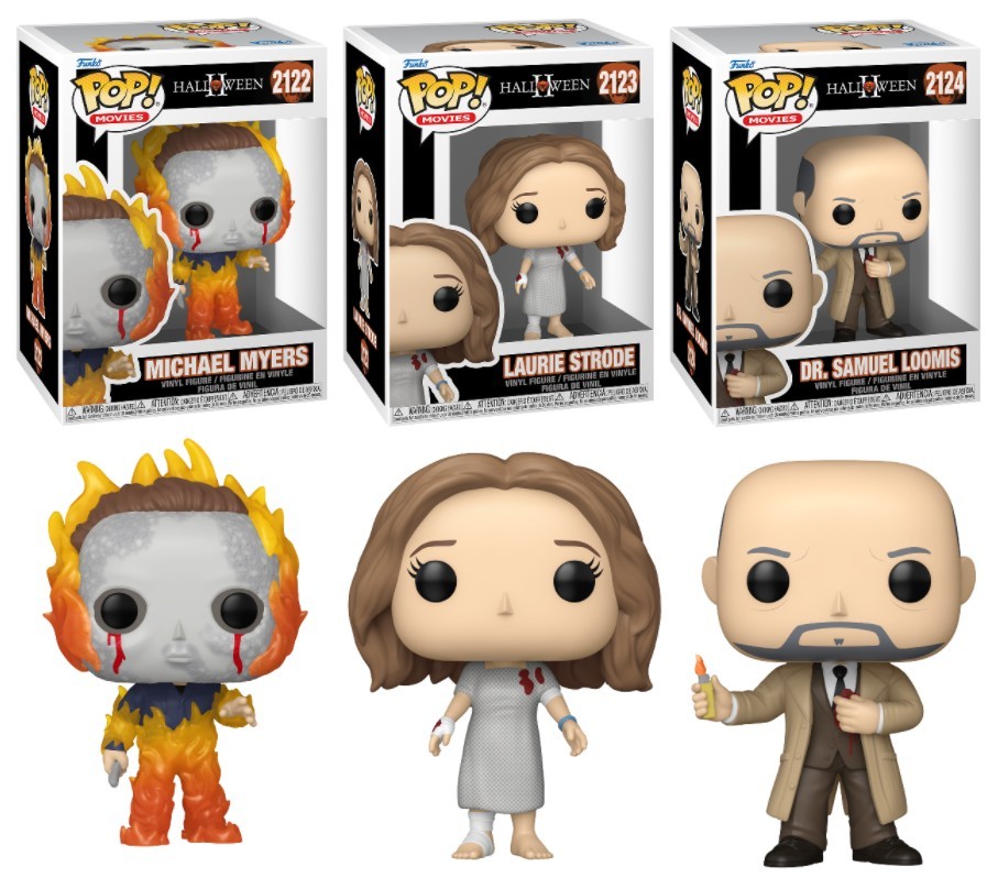 Halloween 2 Funko Pop Complete Set (3)