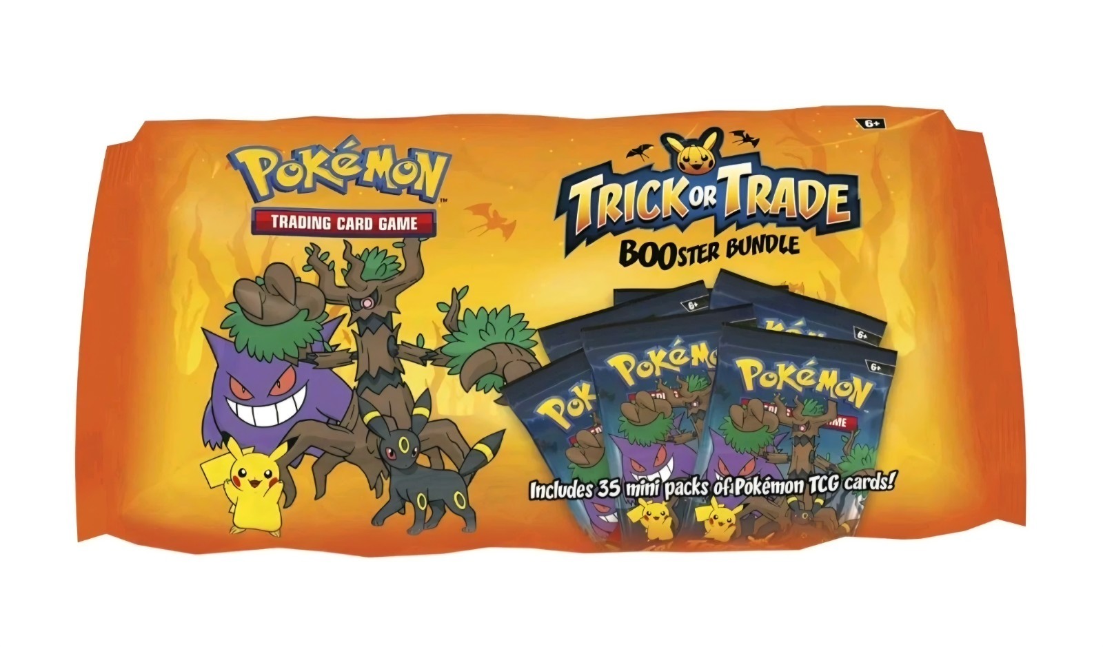 Pokémon TCG Trick or Trade BOOster Bundle 2024 - 35 Mini Packs - Factory Sealed