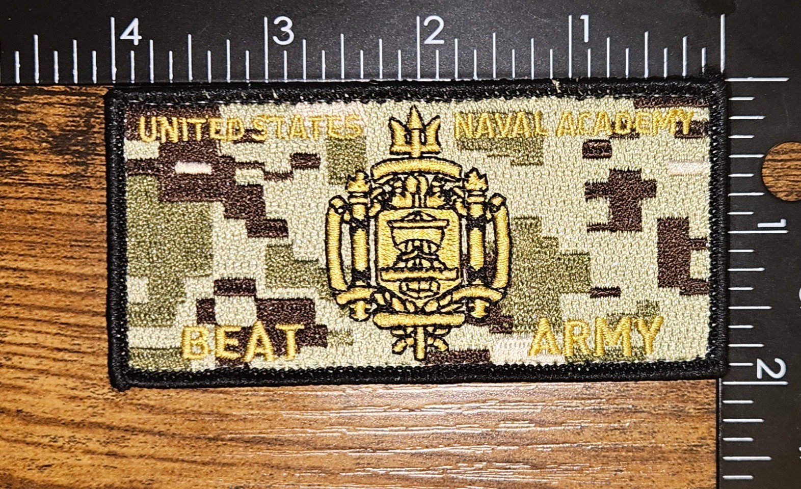 United States Naval Academy USNA Beat Army Morale Velkro Patch United States Naval Academy USNA Beat Army Morale Velkro Patch