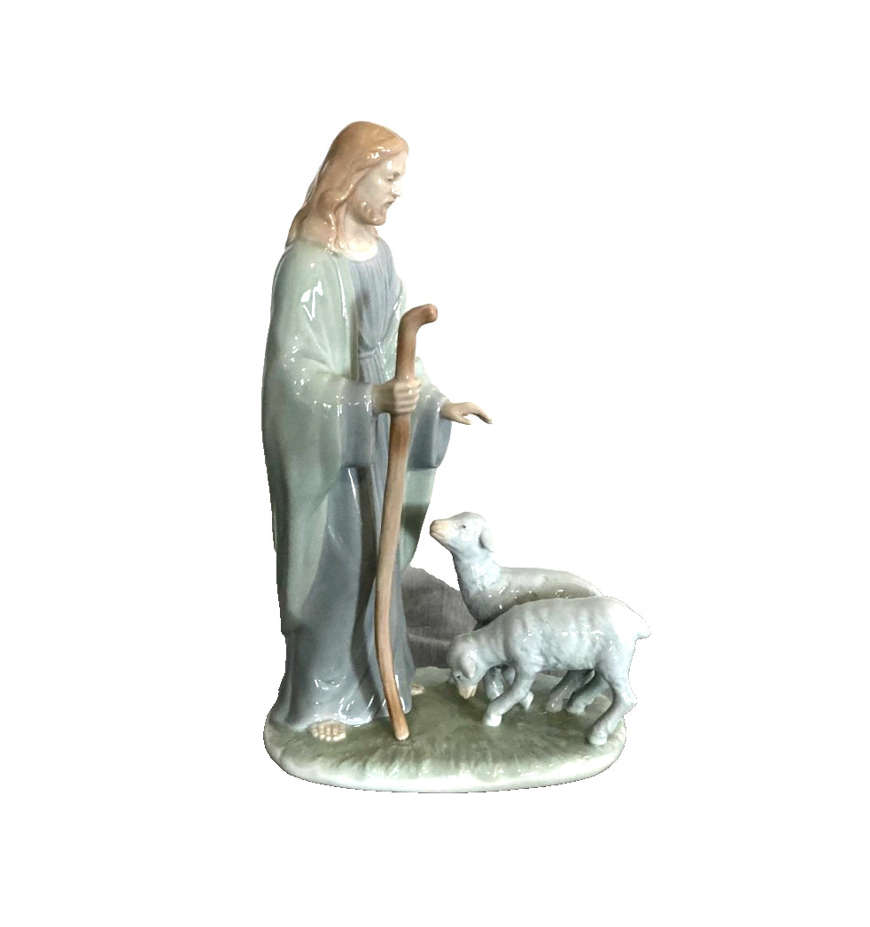 Vintage The Valencia Collection  “The Good Shepard “ Porcelain  9
