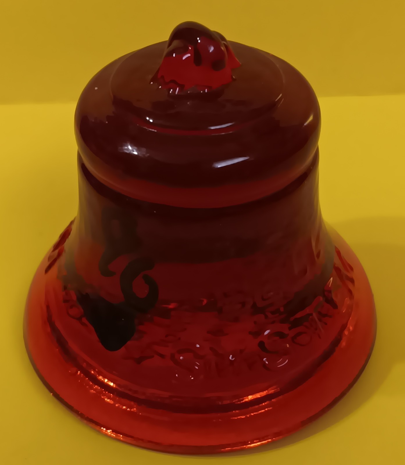 BELL SYSTEM TELEPHONE PIONEERS REGION 12 GLASS BELL PAPERWEIGHT