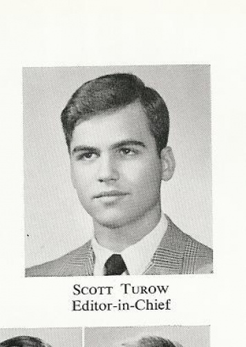 SCOTT TUROW 1966 New Trier High School Yearbook 