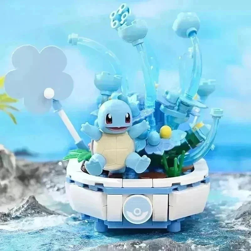 Pokemon Keeppley - Schiggy Blocks Figurine Original Anime Manga Nintendo New