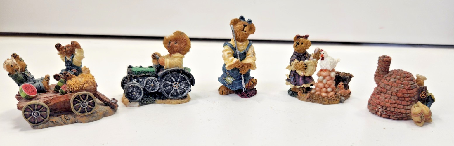 5 BOYDS BEARS BOYDSENBEARY ACRES 2001 FIGURES 5 BOYDS BEARS BOYDSENBEARY ACRES 2001 FIGURES