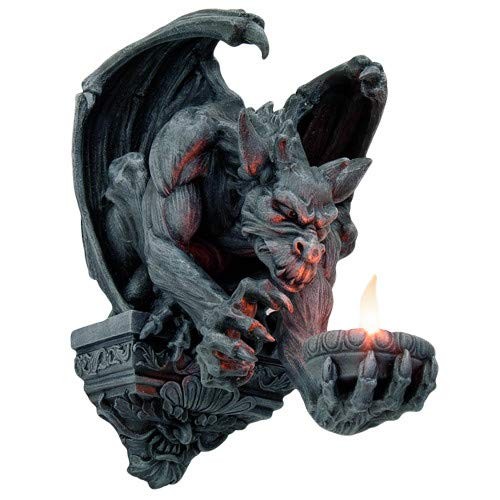 Pacific Giftware Winged Gargoyle Candle Holder Wall Sconce – 12.5 Pacific Giftware Winged Gargoyle Candle Holder Wall Sconce – 12.5