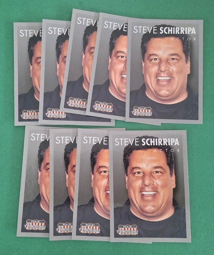 Lot 9 Steve Schirripa 2015 Panini Americana Trading Cards #34 The Sopranos Lot 9 Steve Schirripa 2015 Panini Americana Trading Cards #34 The Sopranos