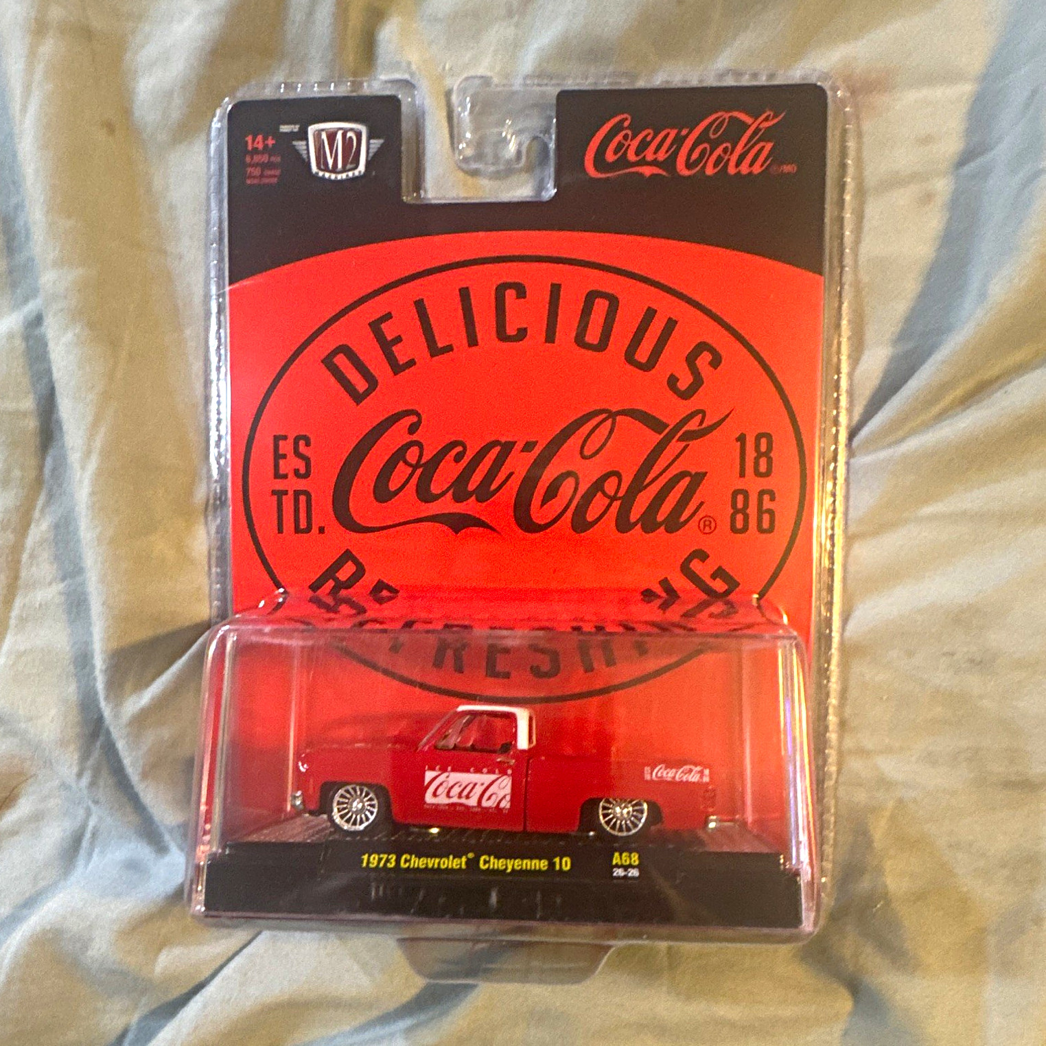 Coca-Cola M2 Machines 1973 Chevrolet Cheyenne 10 Diecast Truck Red/White