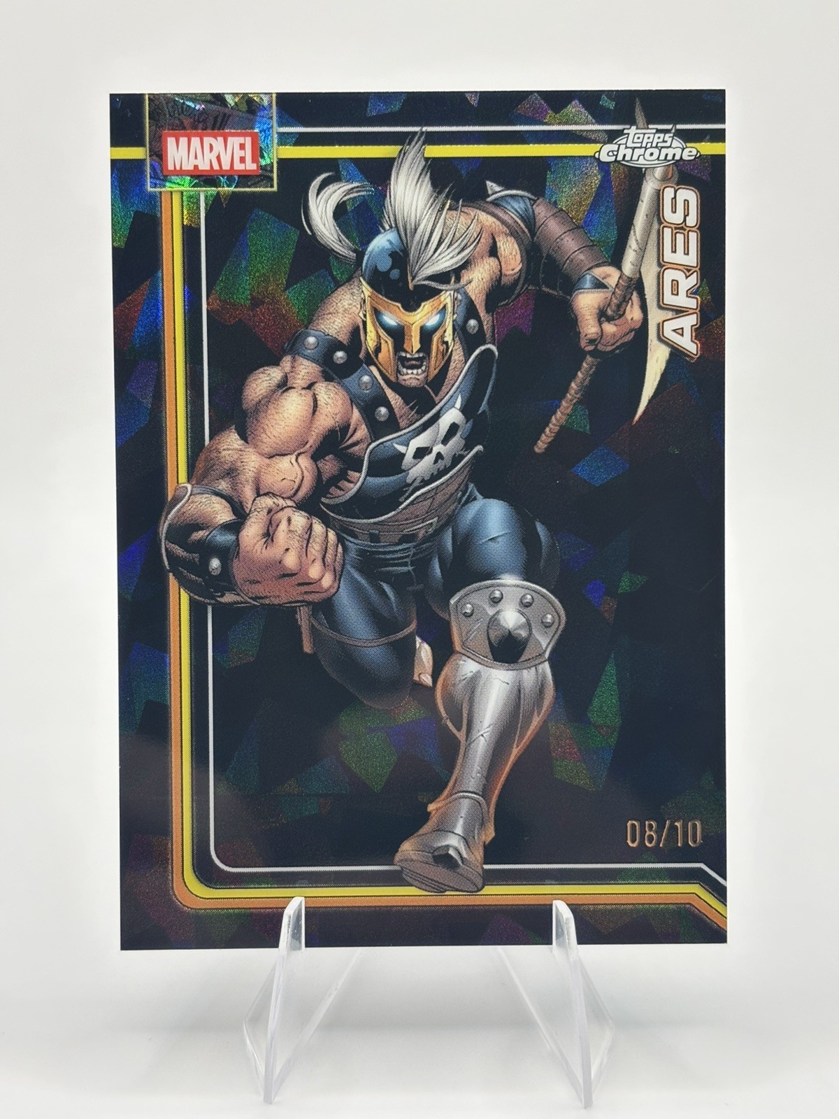 2026 Topps Chrome Marvel Comics Ares Black Sapphire /10 2026 Topps Chrome Marvel Comics Ares Black Sapphire /10
