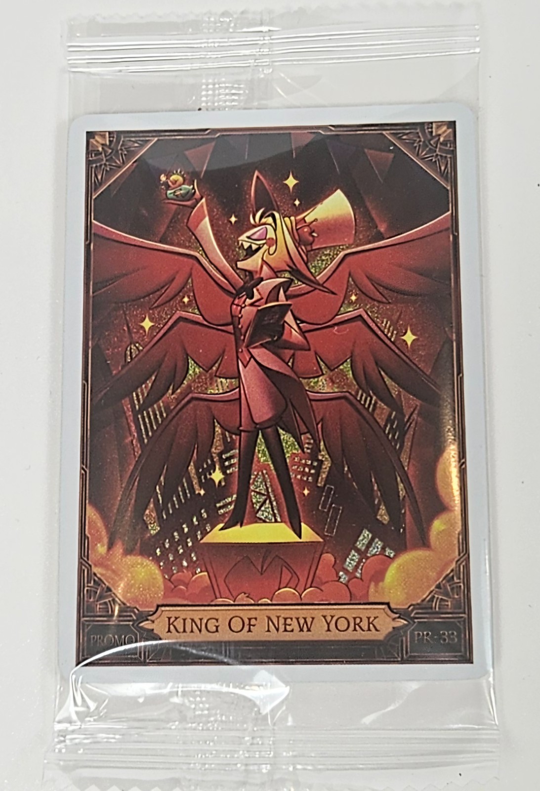NYCC 2026 PSA HAZBIN HOTEL LUCIFER KING OF NEW YORK PROMO CARD