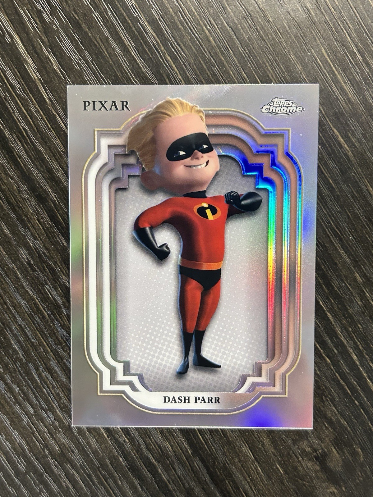 2024 Topps Chrome Disney #97 Dash Parr Refractor The Incredibles