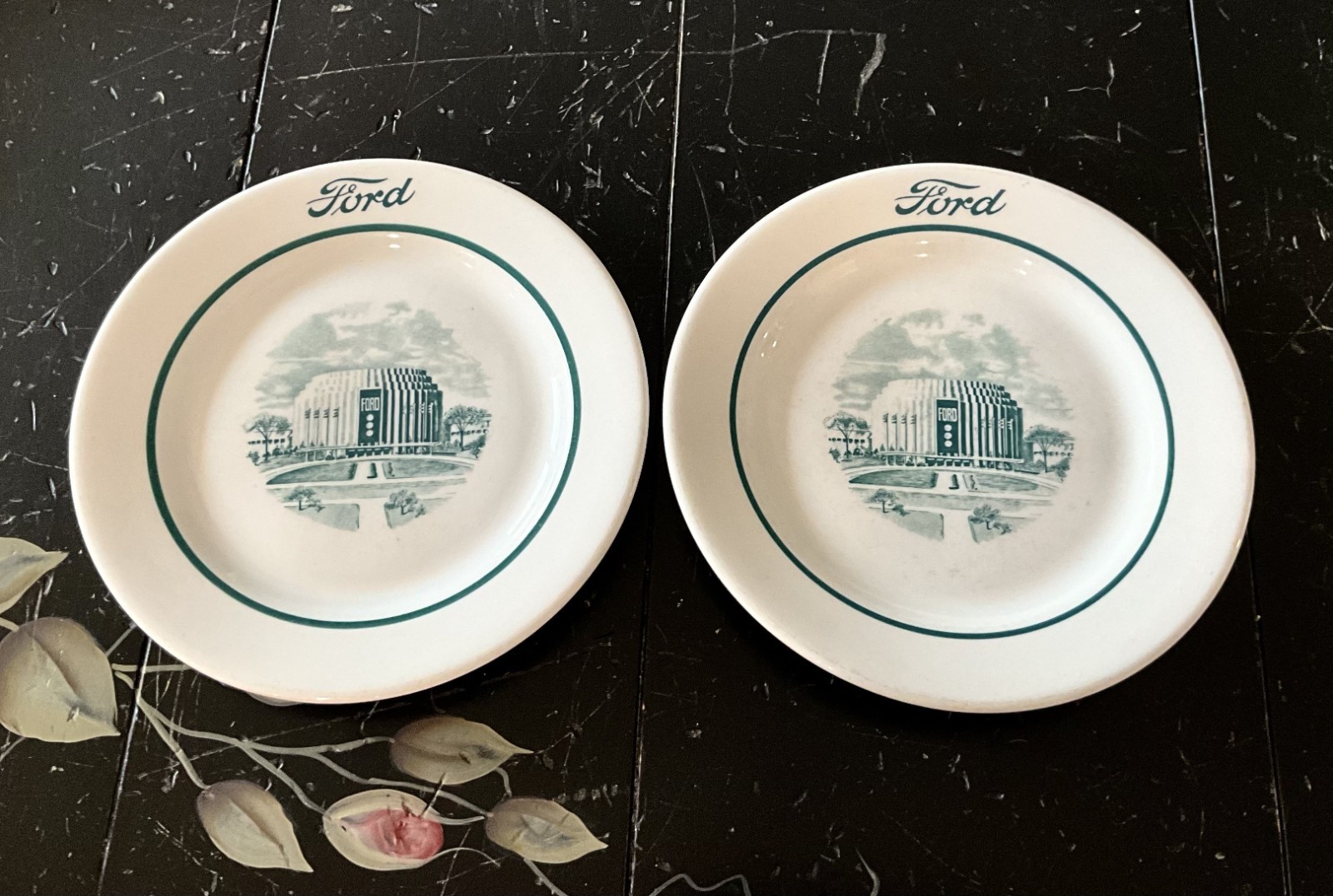 Vintage Ford Motor Co. Rotunda Shenango China USA 9 Vintage Ford Motor Co. Rotunda Shenango China USA 9