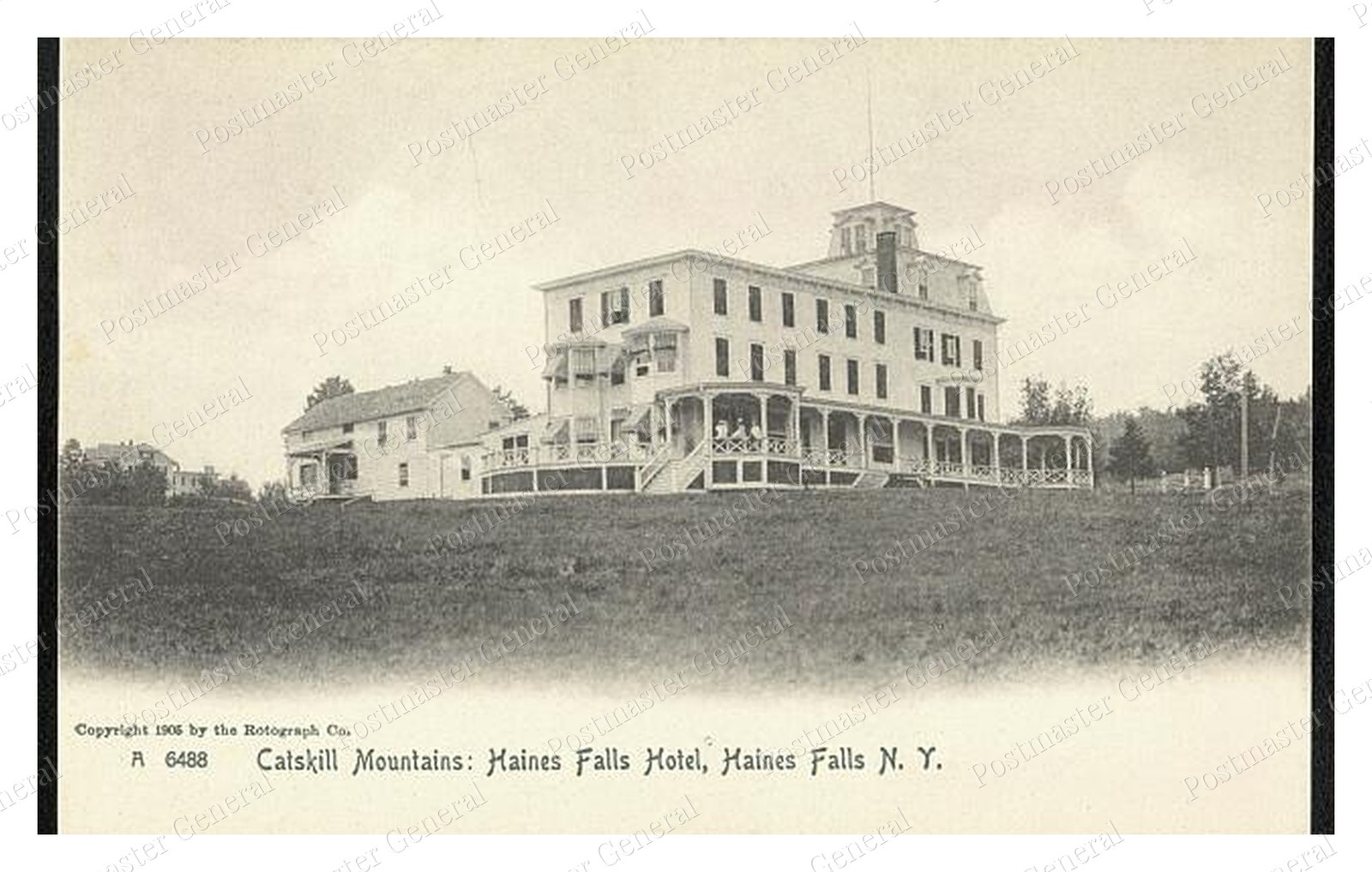 Haines Falls New York Hotel Standard Postcard COPY RPPC