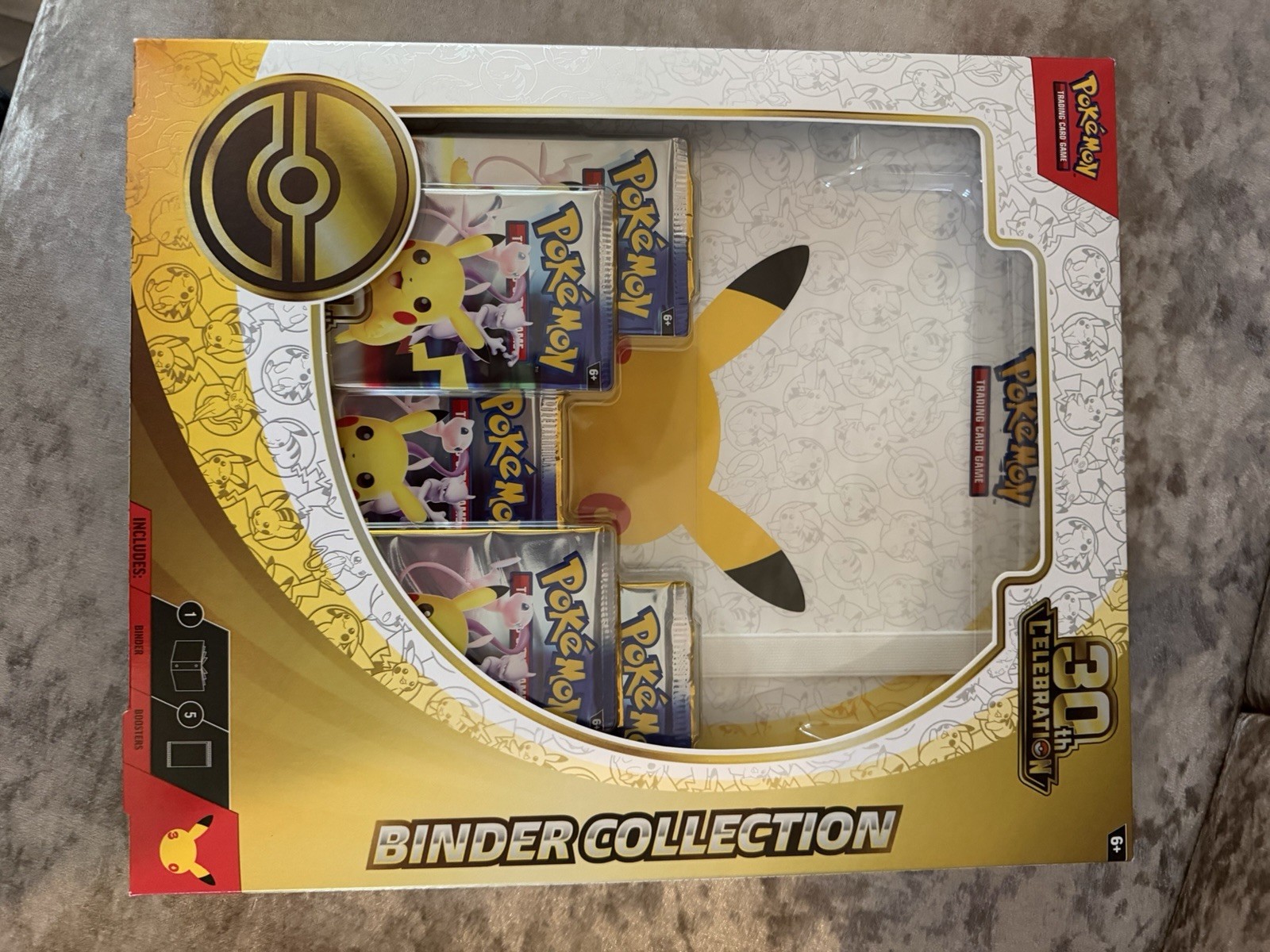 Pokémon TCG 30th Celebration Anniversary Binder Collection IN HAND sealed 