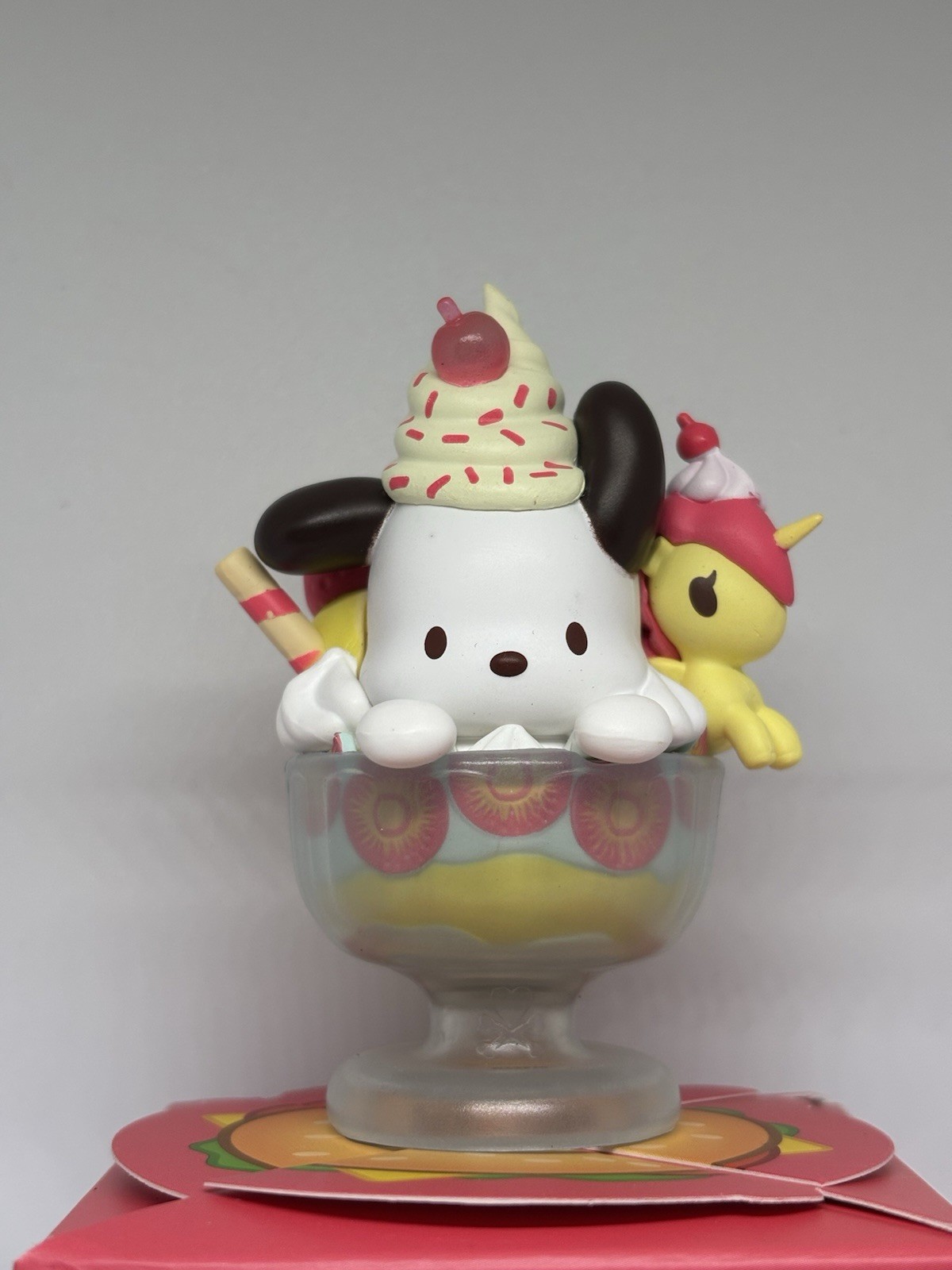 tokidoki Pochacco™ Unicorno Sundae: tokidoki x HK & Friends Fast Food Series NWB