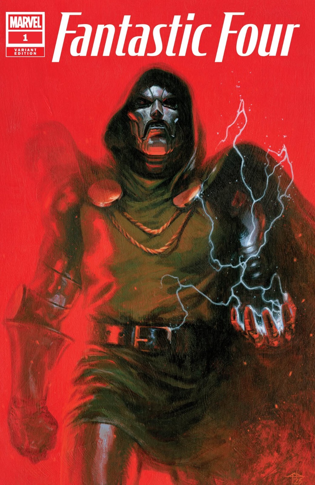 FANTASTIC FOUR #1 GABRIELE DELL OTTO EXCL DR. DOOM VARIANT VERY RARE FANTASTIC FOUR #1 GABRIELE DELL OTTO EXCL DR. DOOM VARIANT VERY RARE