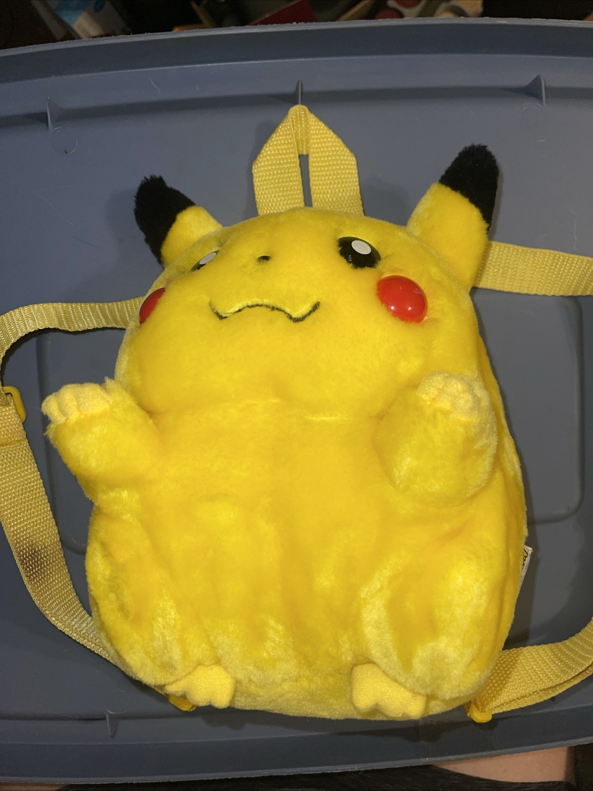 Vintage Pokemon Pikachu Mini Backpack Fat 9 Vintage Pokemon Pikachu Mini Backpack Fat 9