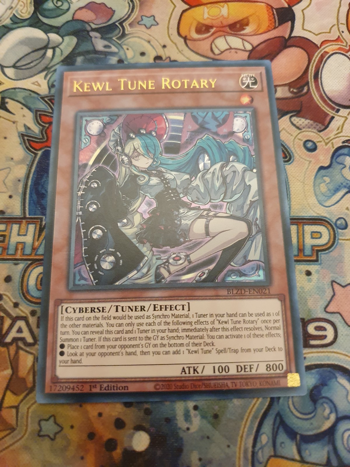 Yu-Gi-Oh Kewl Tune Rotary BLZD-EN021 1st Edition Ultra Rare