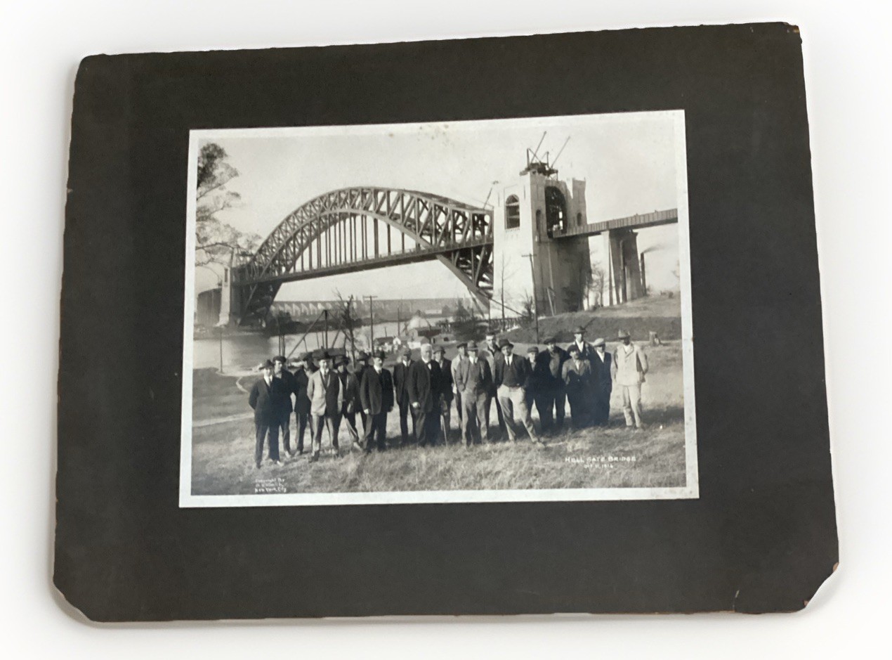 Queens Bronx NY Historical Vintage Photo Hell Gate Bridge Gustav Lindenthal
