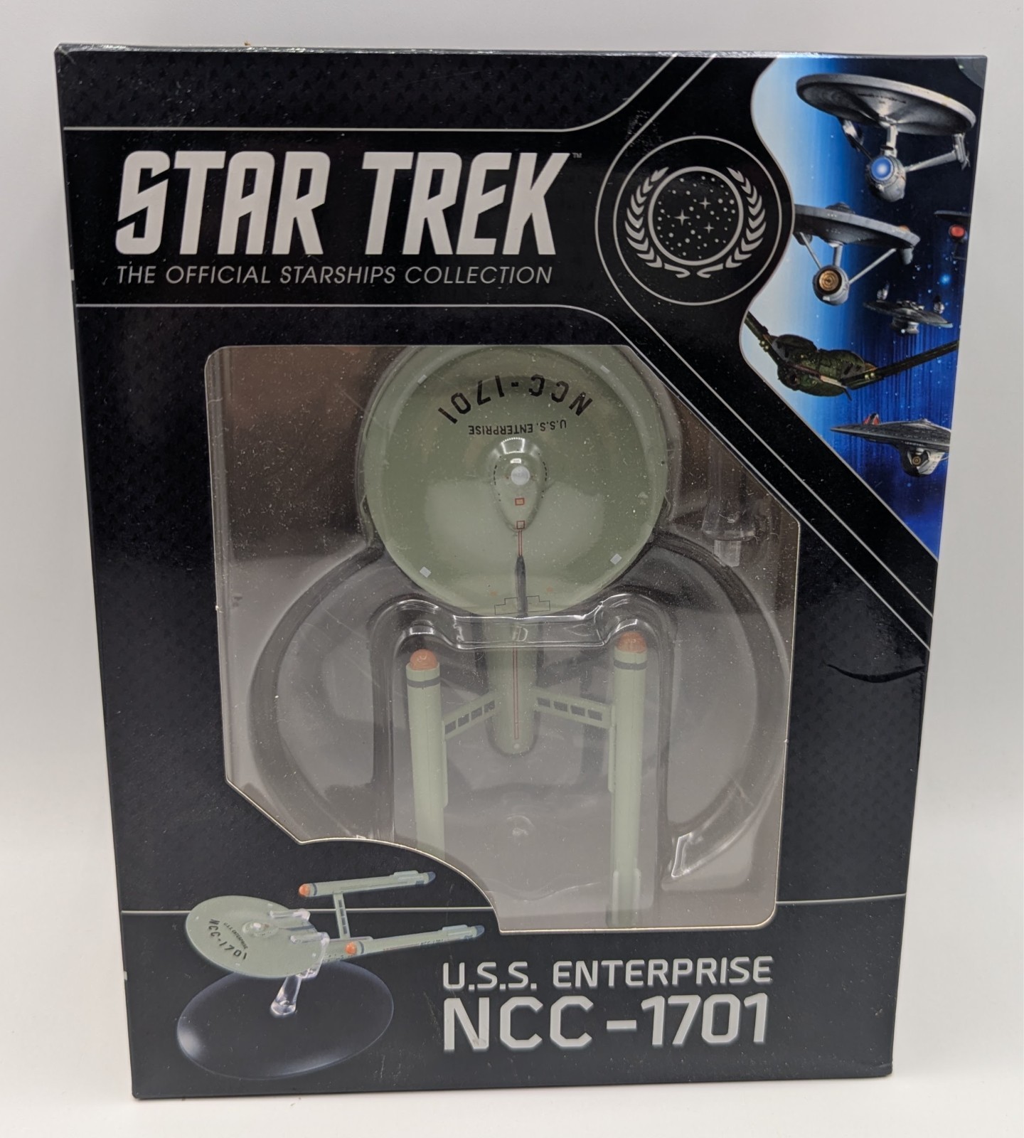 Eaglemoss Hero Collector Star Trek TOS USS Enterprise NCC-1701 Ship Display Eaglemoss Hero Collector Star Trek TOS USS Enterprise NCC-1701 Ship Display