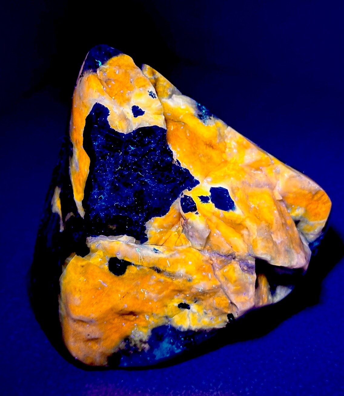 333 Gram, Rare Flourescent Sodalite Afghanite, lazurite & Pyrite in one specimen 333 Gram, Rare Flourescent Sodalite Afghanite, lazurite & Pyrite in one specimen
