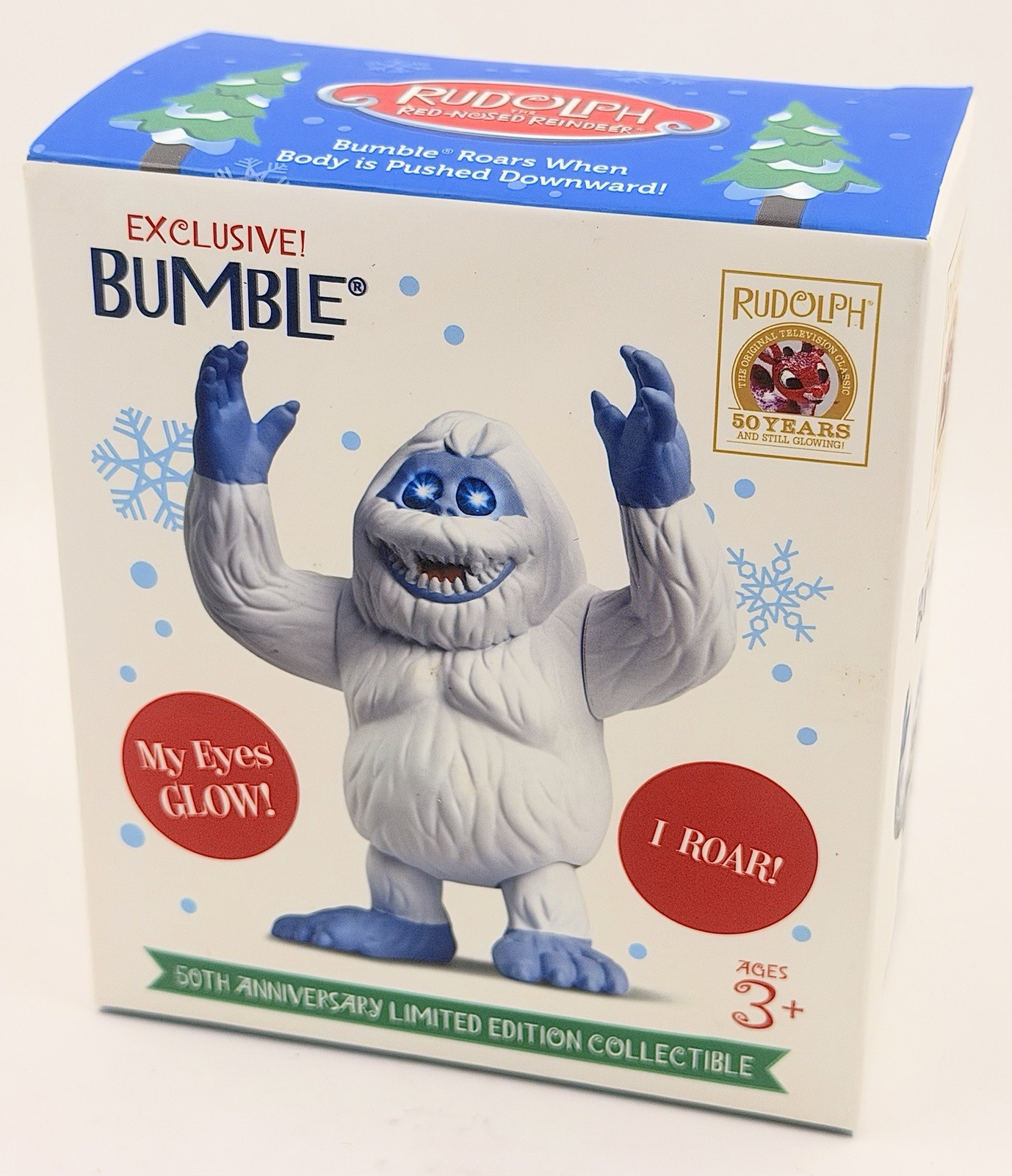 Rudolph The Red Nosed Reindeer Bumble Exclusive Collectible Glows & Roars