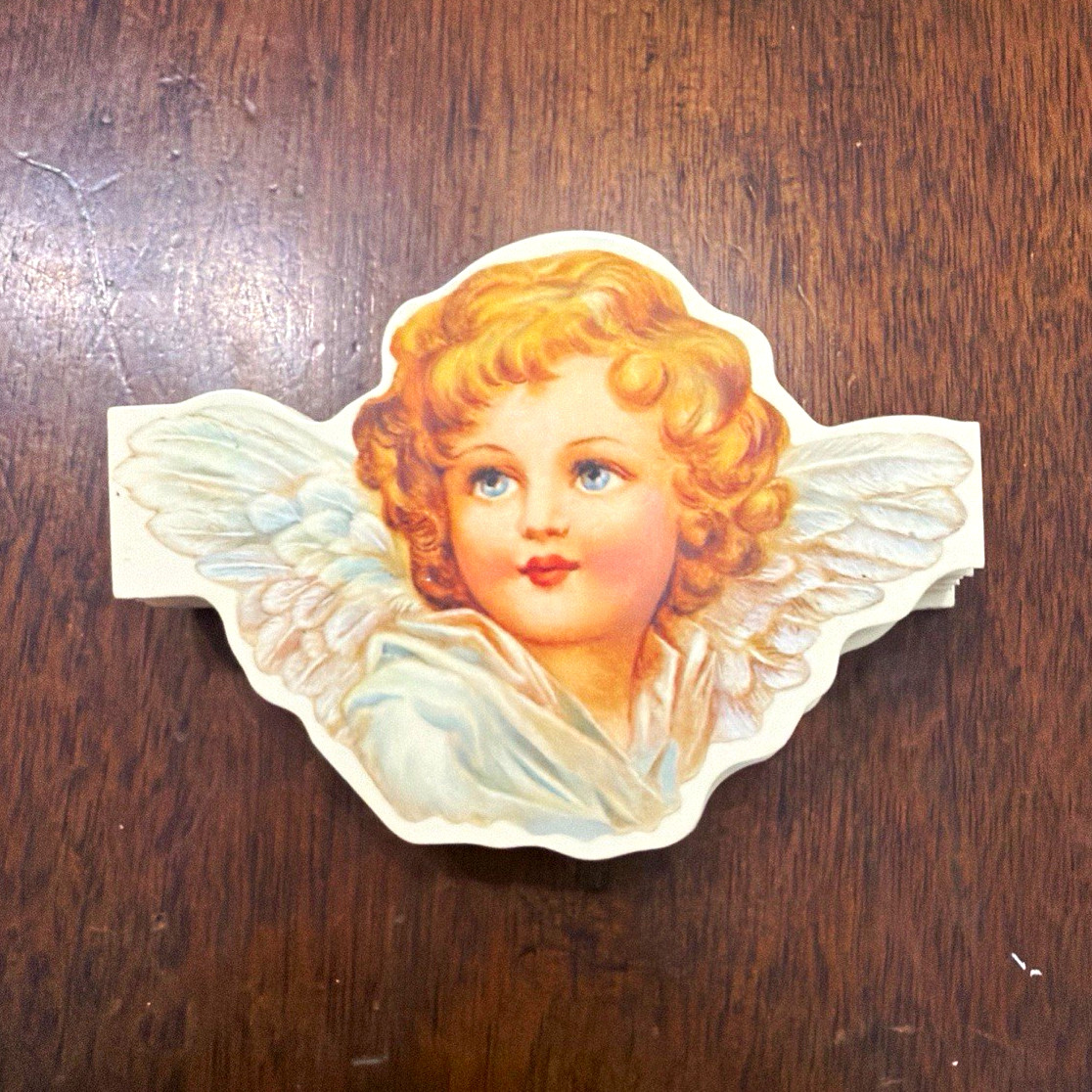 Vintage- Beautiful Angel Folding Paper Frieze 1993 Shackman Hong Kong 