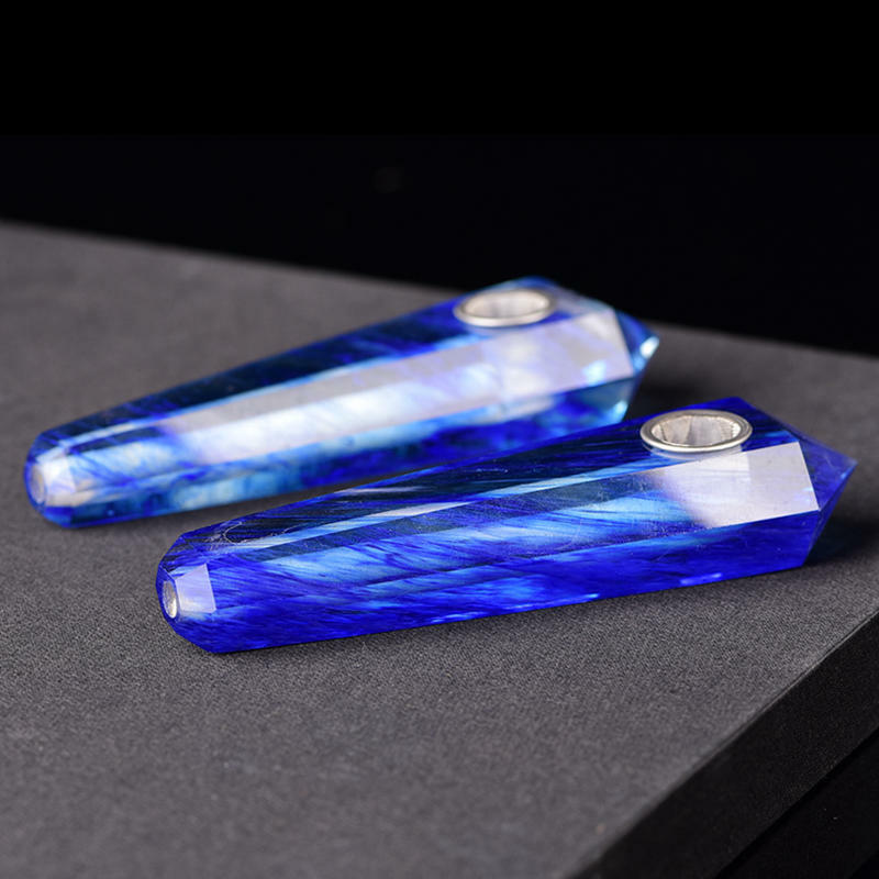 Natural Quartz Crystal Smoking Pipe Obelisk Point Rock Wand Healing Stone Gift Natural Quartz Crystal Smoking Pipe Obelisk Point Rock Wand Healing Stone Gift