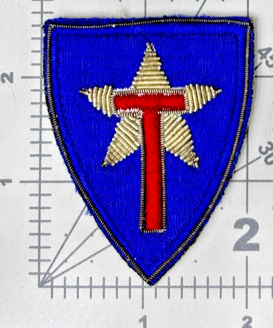 1943-1947 Texas State Guard Bullion Patch Inv# K2139 1943-1947 Texas State Guard Bullion Patch Inv# K2139