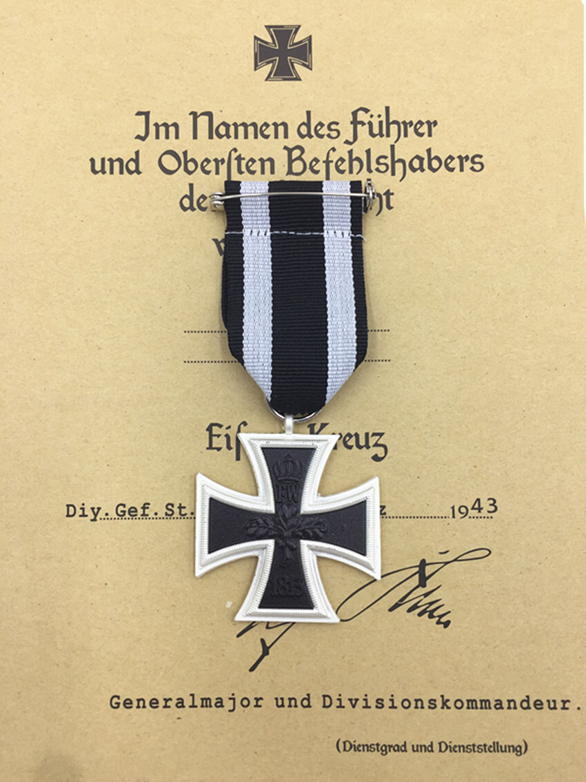 Germany 1914 Iron Cross 2nd Class with Ribbon World War I Germany 1914 Iron Cross 2nd Class with Ribbon World War I