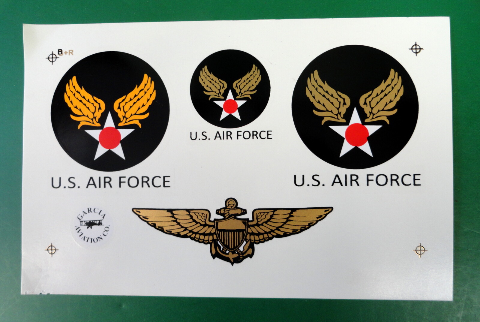 USAF/US NAVY P-SERIES/H- SERIES JET HELMET DECALS