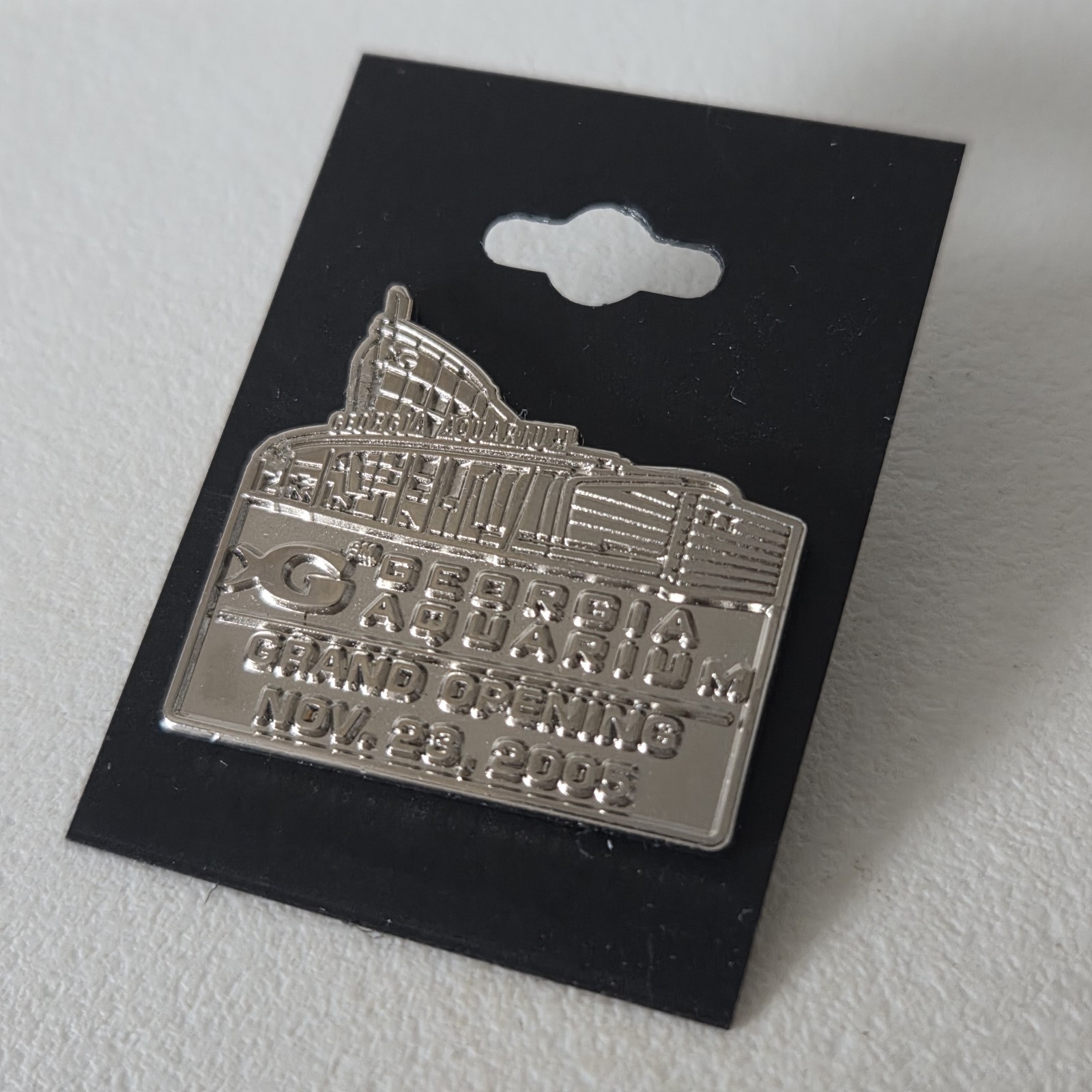 Georgia Aquarium Grand Opening Nov 23 2005 Limited Edition Pin Hat Lapel