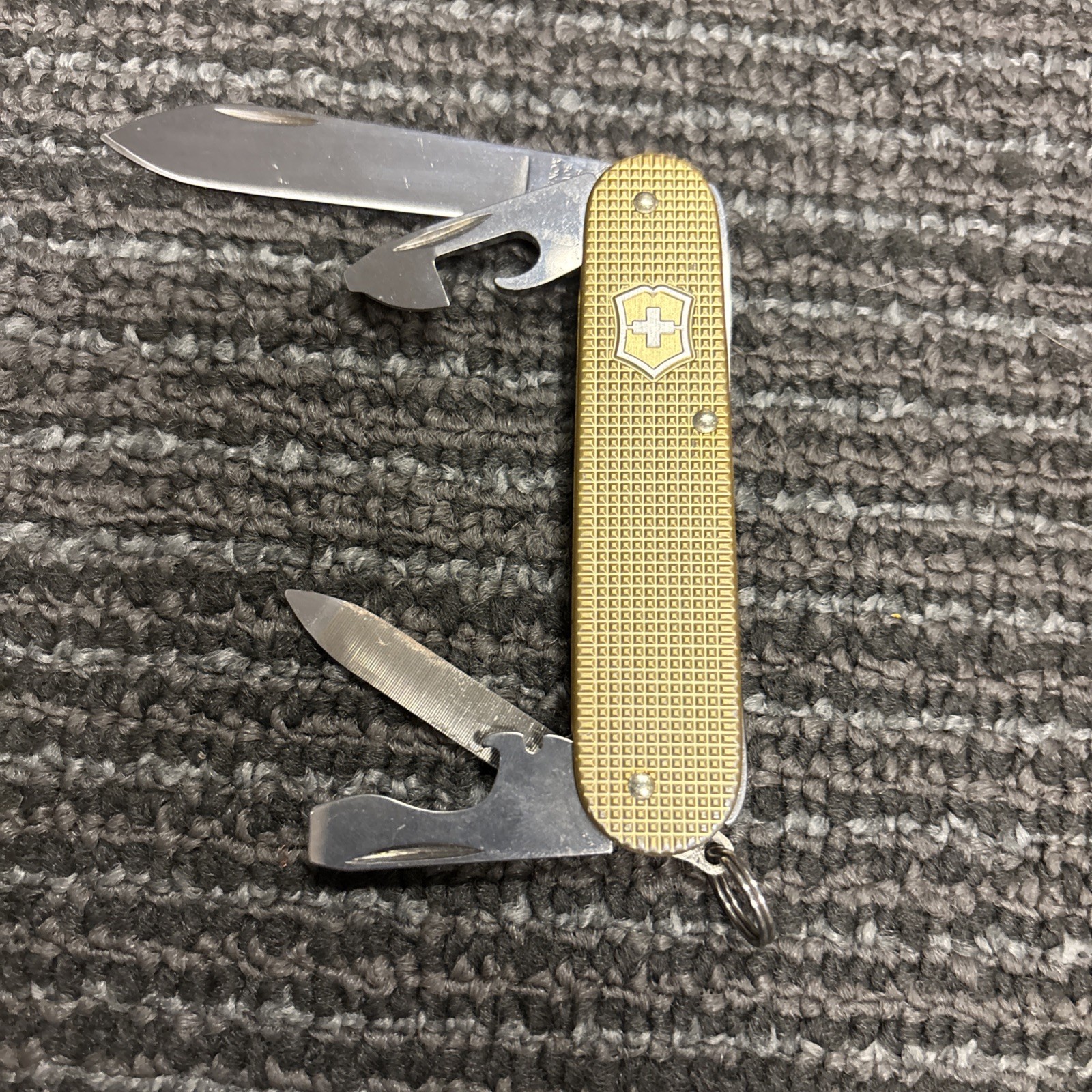 Victorinox Cadet Limited Edition Alox 2019 Gold Champagne Swiss Army Knife