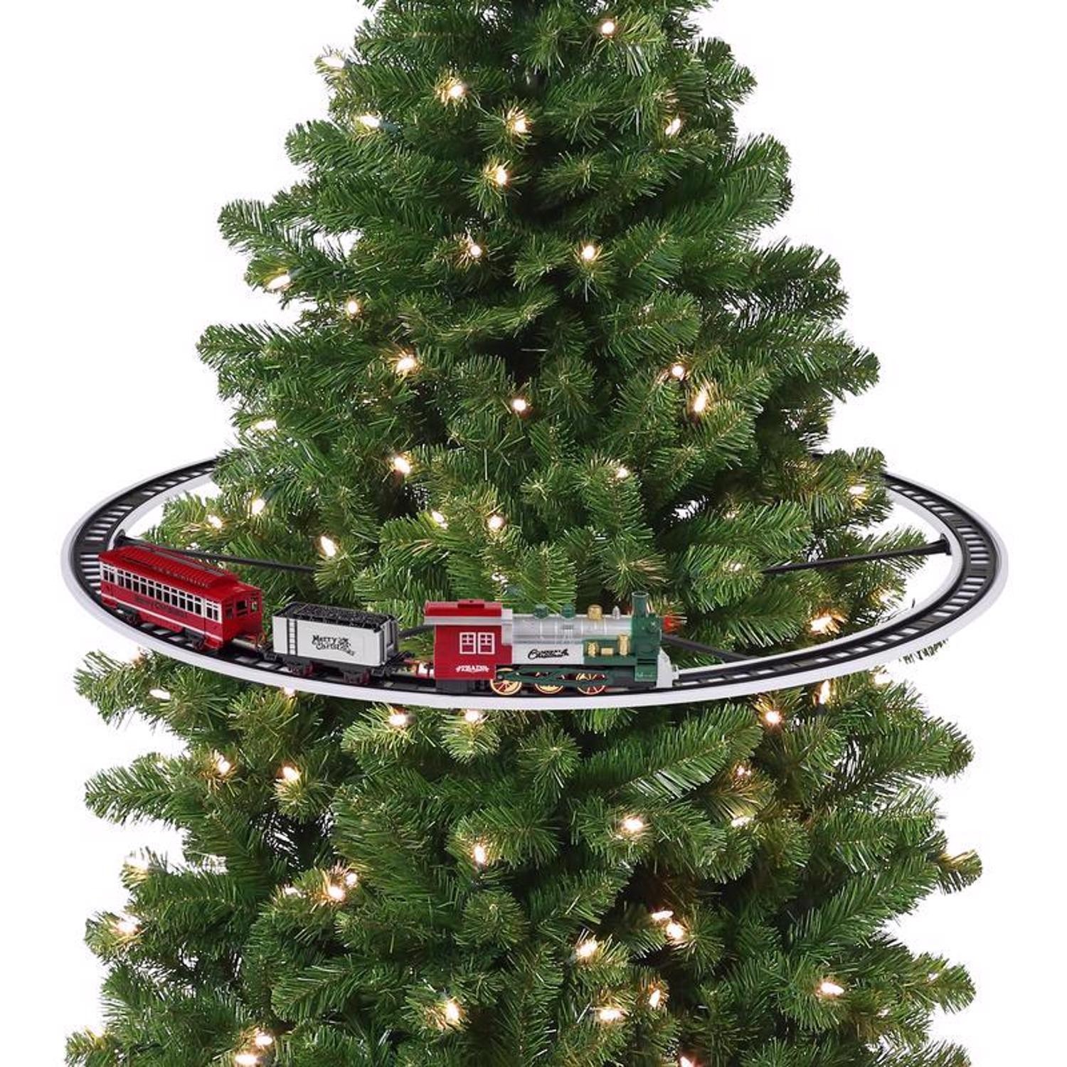 Mr. Christmas 22808AC Train Around the Tree Animated Musical Christmas Train Set Mr. Christmas 22808AC Train Around the Tree Animated Musical Christmas Train Set