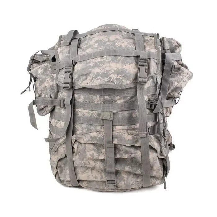 USGI MOLLE II Large Complete Field Pack Set w/ Straps Frame Side Pouches GOOD USGI MOLLE II Large Complete Field Pack Set w/ Straps Frame Side Pouches GOOD
