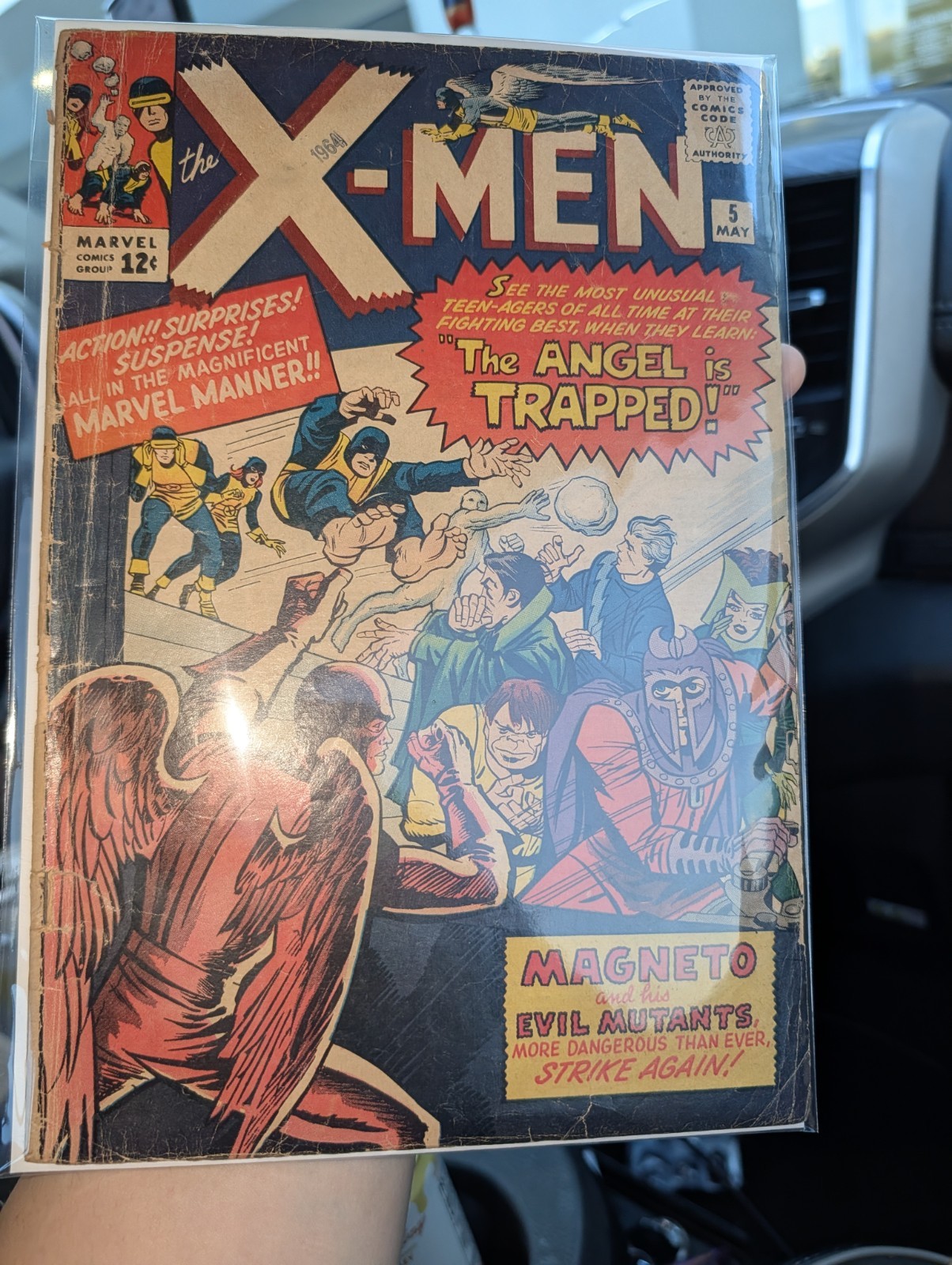 OG X-Men #5 3rd Appearance Magneto 2nd Scarlet Witch Quicksilver 1964 Silver Age OG X-Men #5 3rd Appearance Magneto 2nd Scarlet Witch Quicksilver 1964 Silver Age