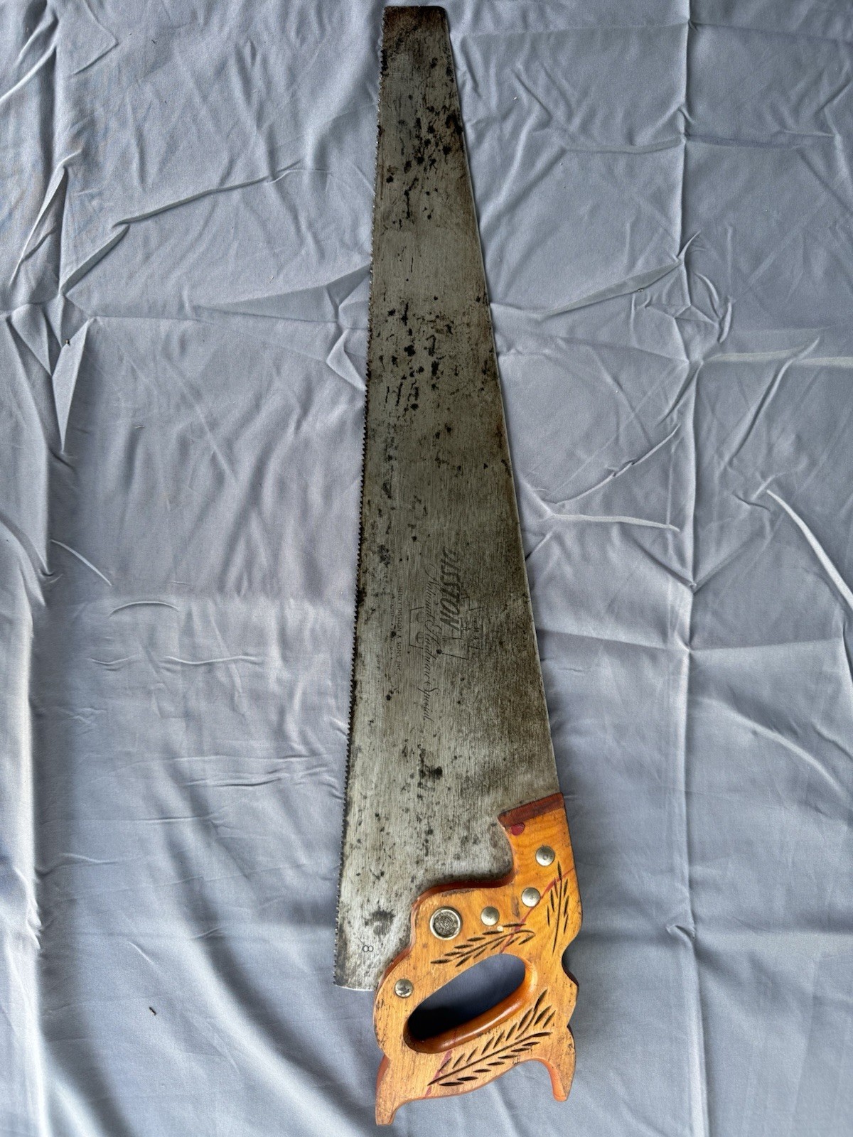 Vintage 1954 Disston National Hardware Special H-4 26” 8-Point Handsaw USA