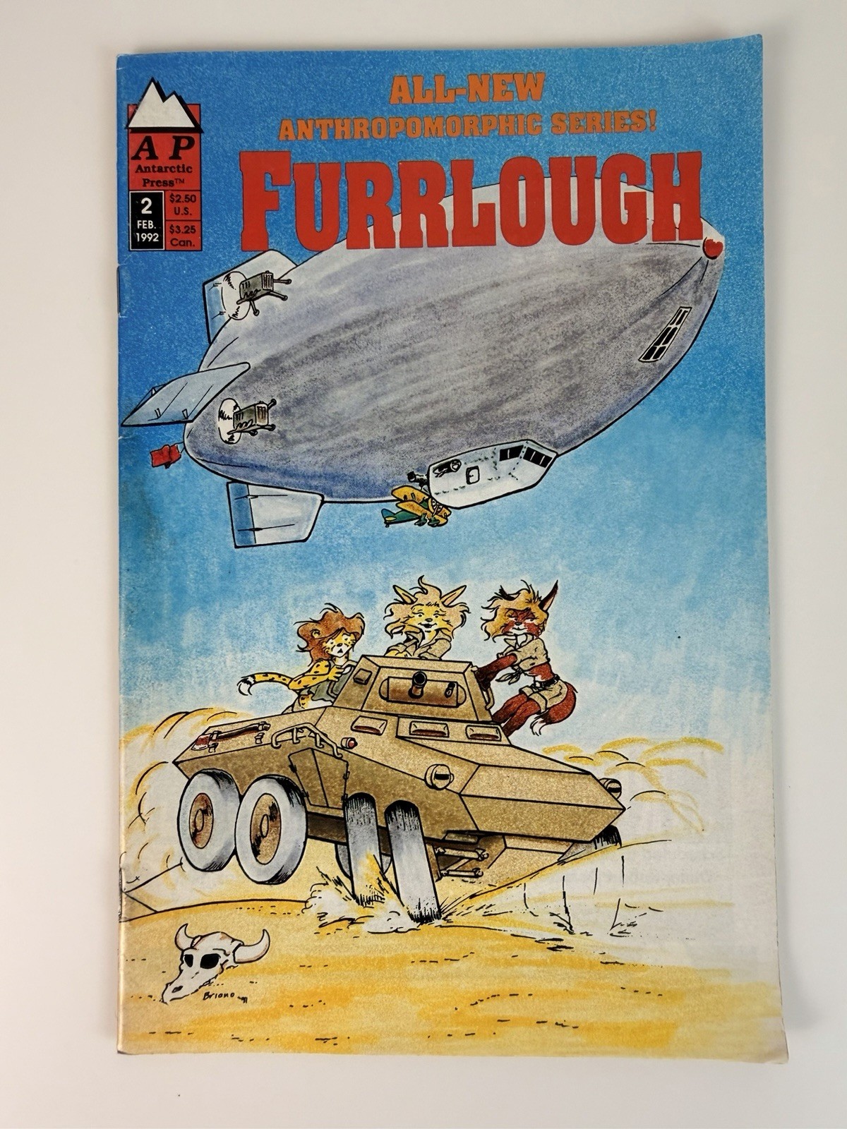 Furrlough #2 • 1992 • Antarctic Press Furrlough #2 • 1992 • Antarctic Press