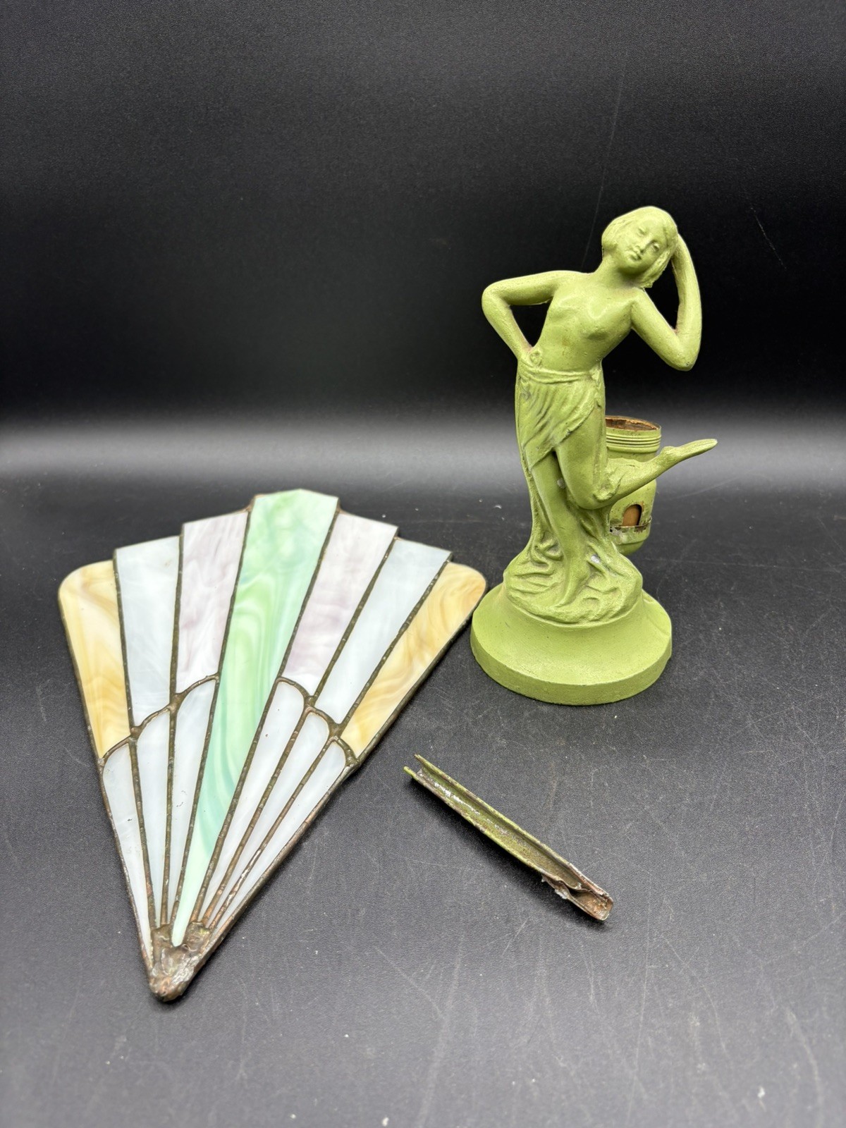 Frankart Art Deco Woman Lamp - AS IS (Read Description)