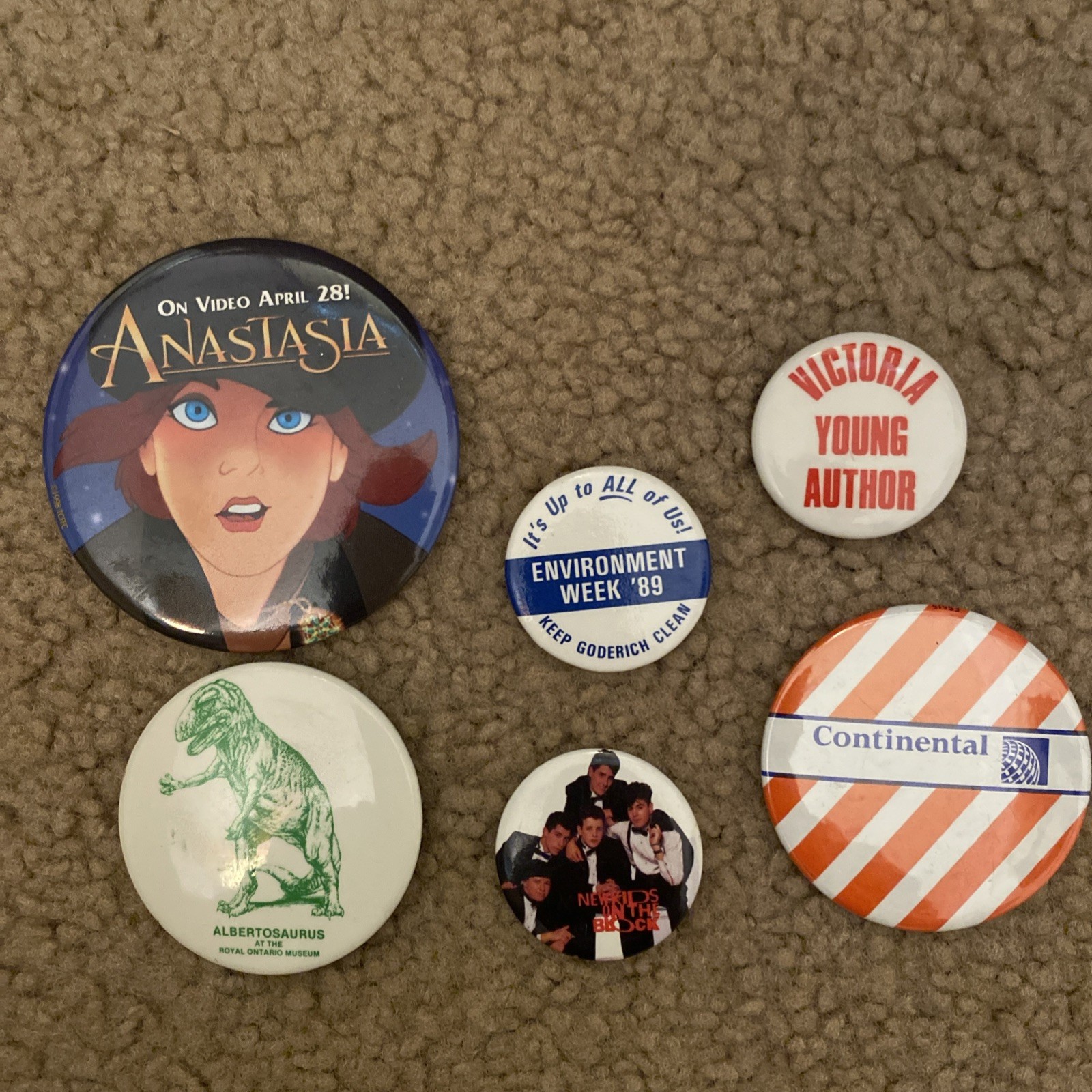 Vintage Pinback Button Lot