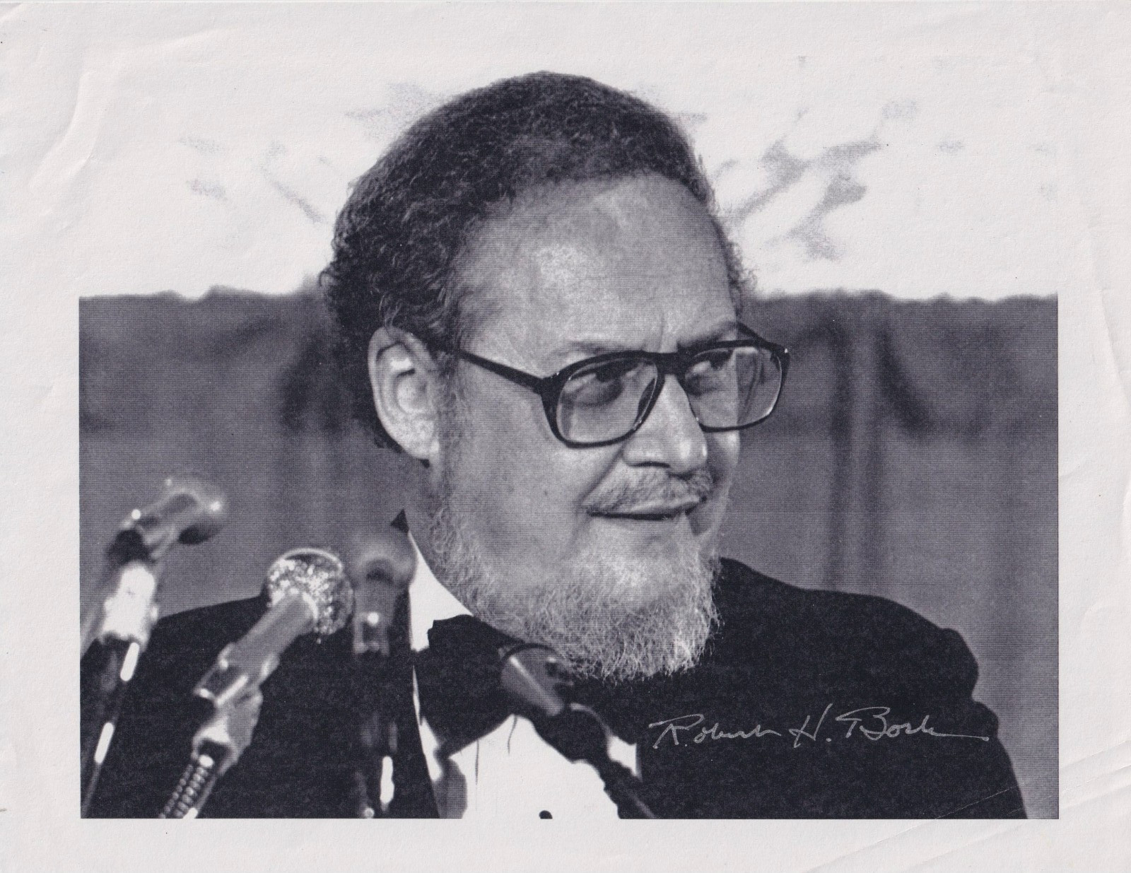 Robert H. Bork - Signed Photo