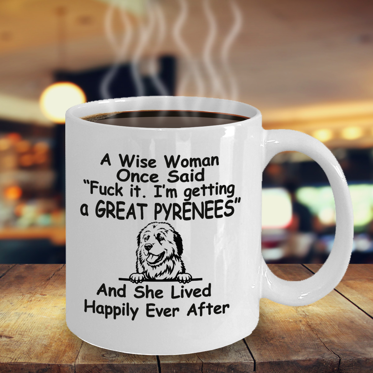 Great Pyrenees,Great Pyrenees Dog,Pyrenean Mountain Dog,Pyrenees,PMD,Mug,Cups,1