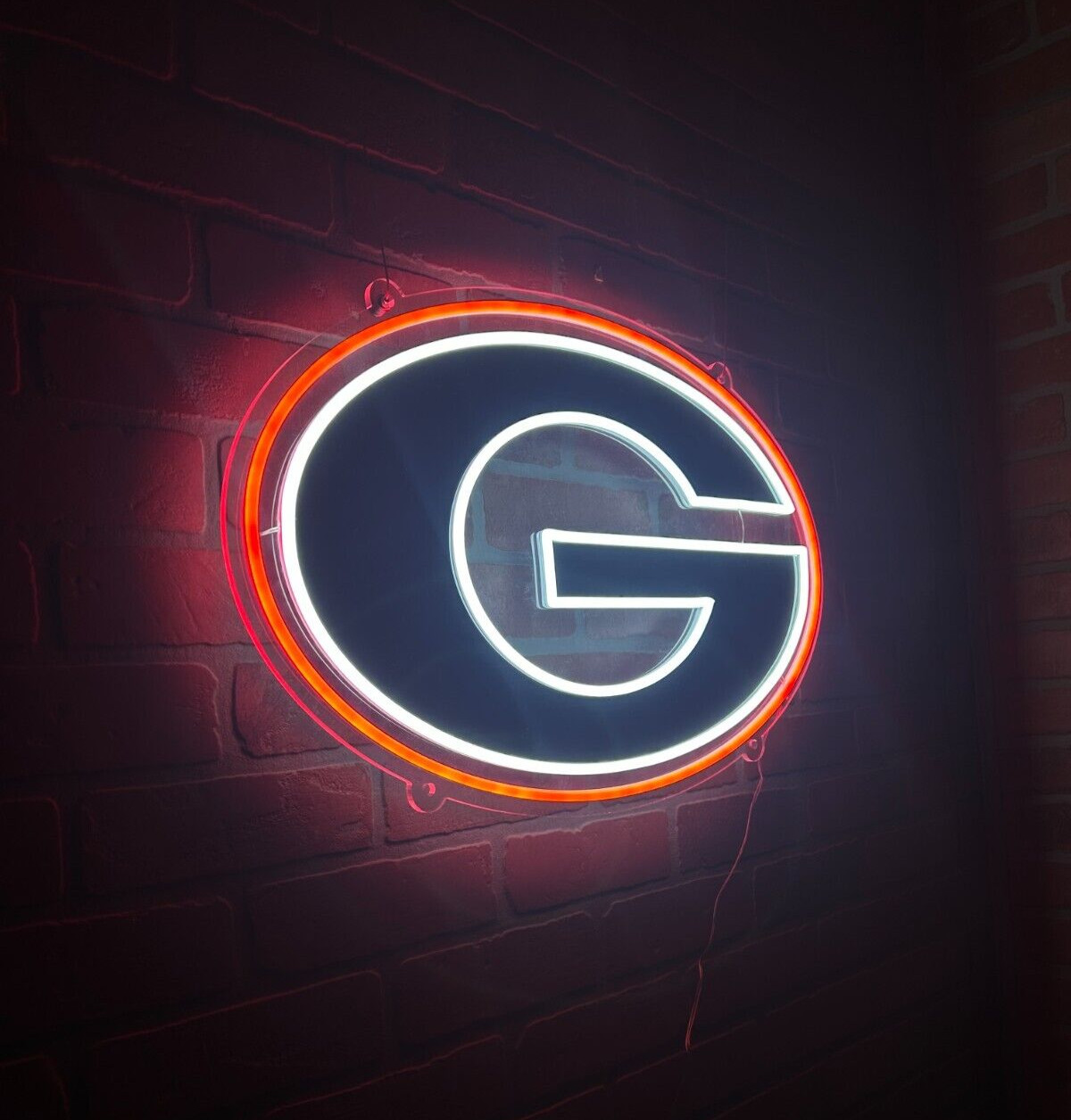 GEORGIA BULLDOGS, UGA NEON LED SIGN for Game Room, Office, Bar, Man Cave, Decor GEORGIA BULLDOGS, UGA NEON LED SIGN for Game Room, Office, Bar, Man Cave, Decor