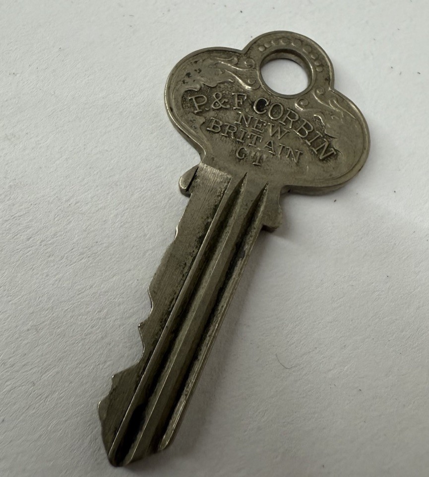 Vintage Antique P.F. Corbin Key Very Detailed Vintage Antique P.F. Corbin Key Very Detailed